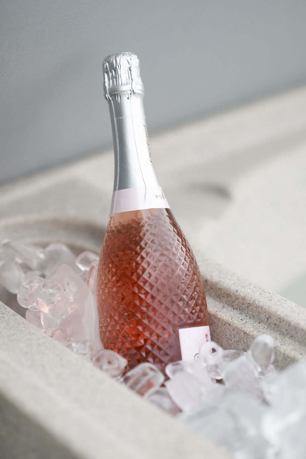 A little celebration beside the bubbles